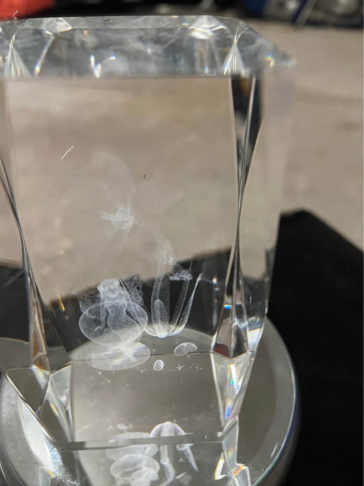LED Glass Fairy table light - photo 2