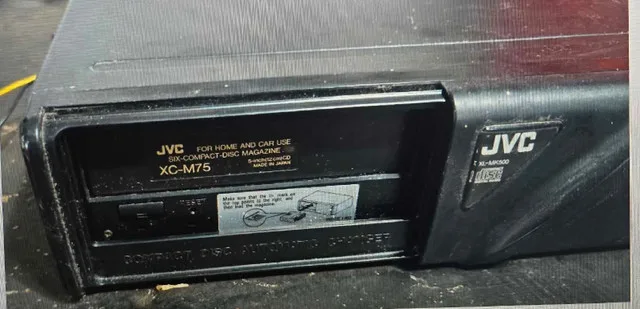 JVC KS-RX70 Receiver and 6 disc changer image indicator(7)