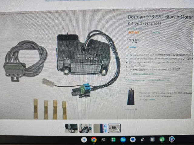 Blower motor Resistor image indicator(4)