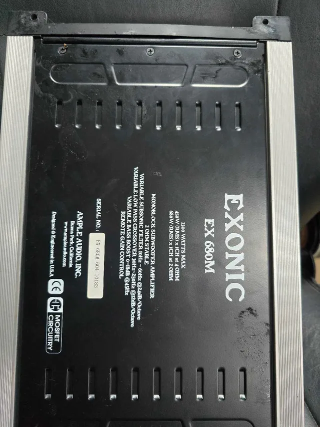 Exonic EX 680M Amplifier image indicator(4)