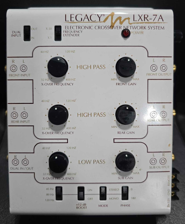 Legacy LXR-7A Crossover