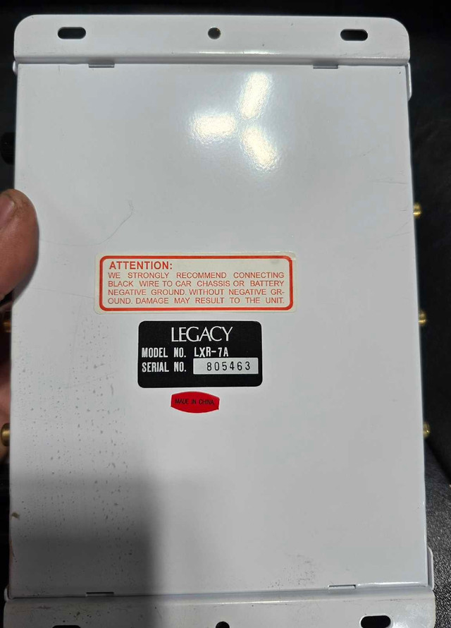 Legacy LXR-7A Crossover - photo 2