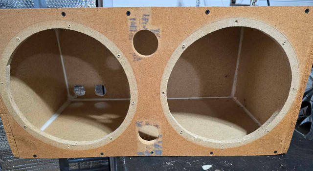 Raw speaker box