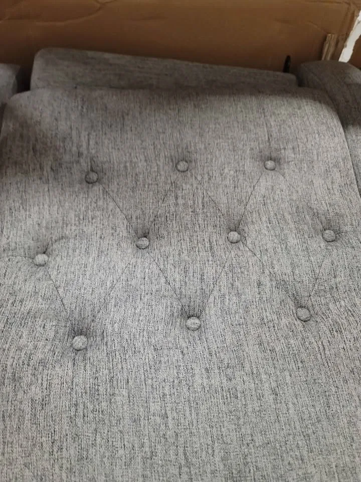 Recliner chair with armrests, modern tufted wingback image indicator(6)