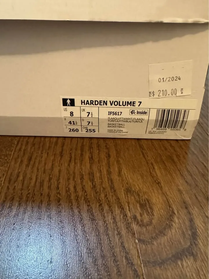 Harden VOL.7 basketball shoes size 8 image indicator(4)