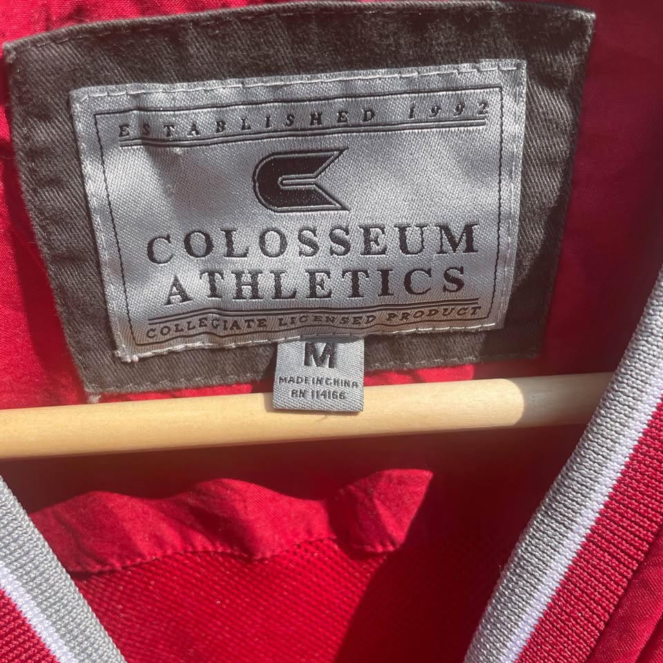 vintage red Alabama crimson tide pullover windbreaker - photo 3