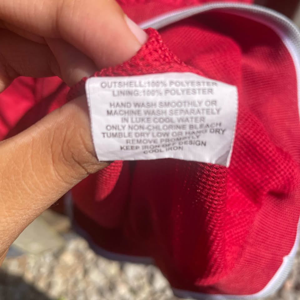 vintage red Alabama crimson tide pullover windbreaker - photo 4