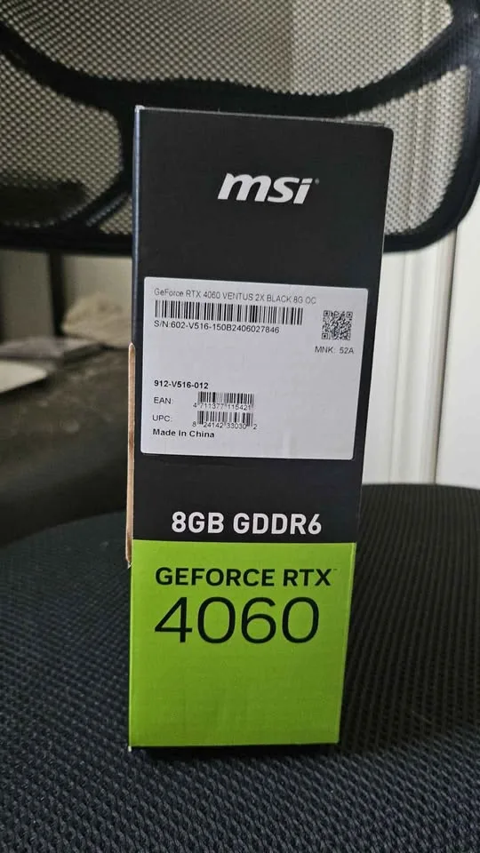 POSSIBLY DEFECTIVE | MSI RTX 4060 8GB image indicator(2)
