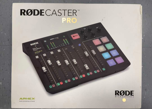 RODECaster Pro Integrated Podcast Production Studio
