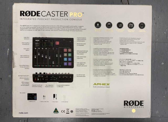 RODECaster Pro Integrated Podcast Production Studio - photo 3