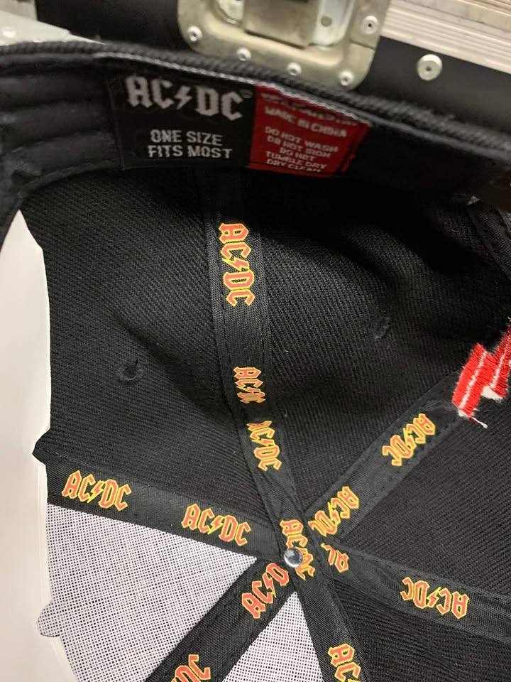Official AC/DC IN ROCK WE TRUST tour merch hat - photo 4