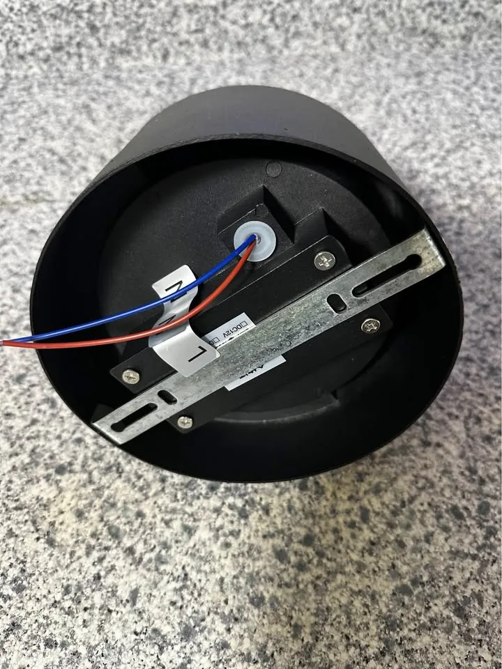 Black Led Round Indoor/Outdoor  Wall Light image indicator(3)