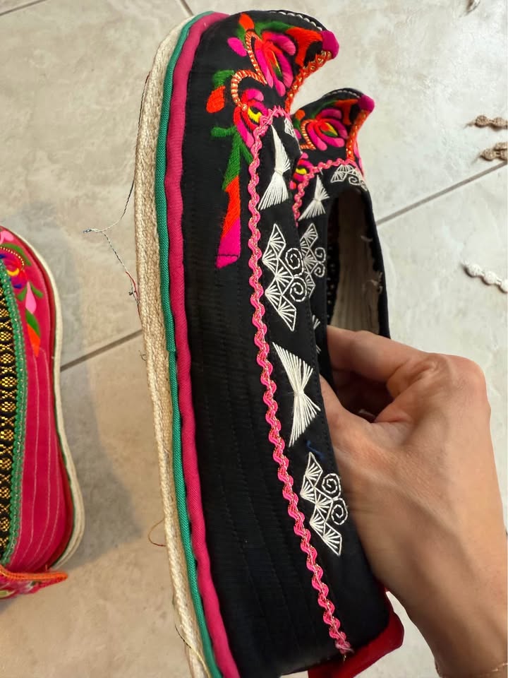 Handmade shoes by 90years old lady - photo 4