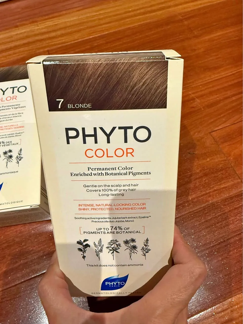 PHYTO PhytoColor Permanent Hair Color 7 Blonde