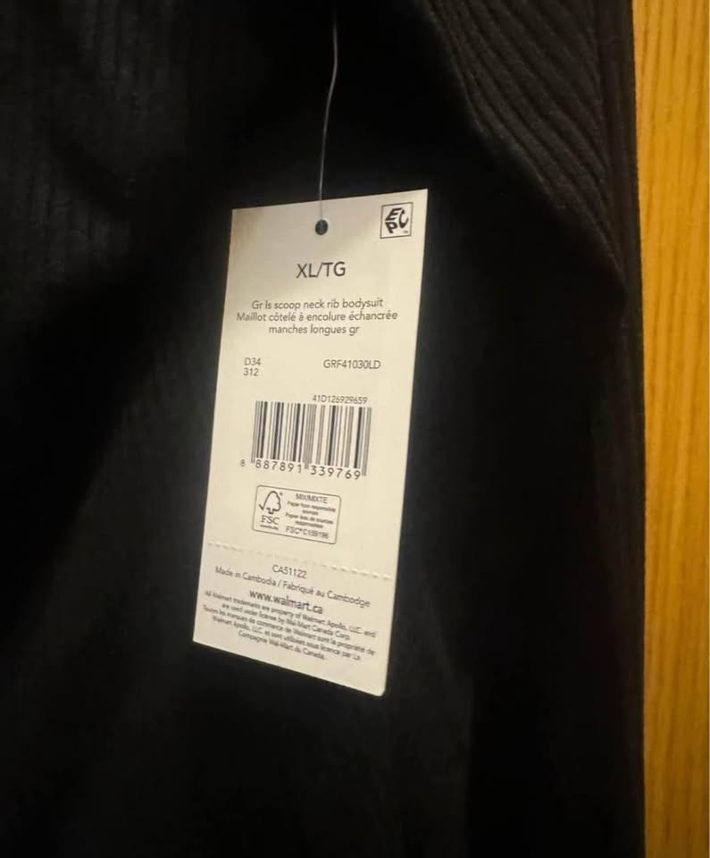NEW WITH TAGS! XL Black Body Suit - photo 2