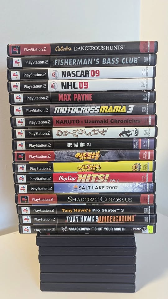 SELLING AS A LOT: PS1/PS2 Games!