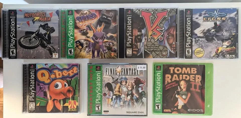 SELLING AS A LOT: PS1/PS2 Games! image indicator(4)