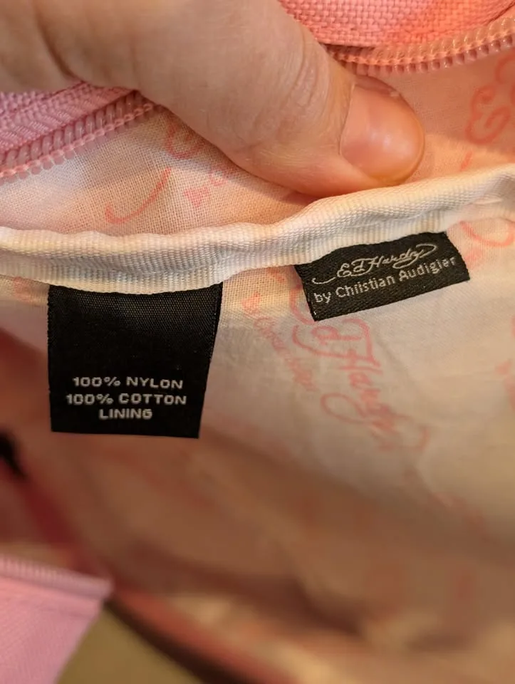 Ed Hardy Pink Geisha Backpack image indicator(9)