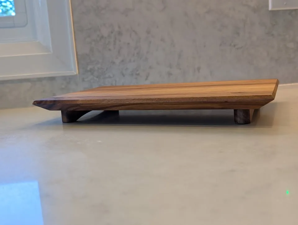 Love Wood Wooden Houseware Footed Acacia Wood Decorative Board image indicator(4)