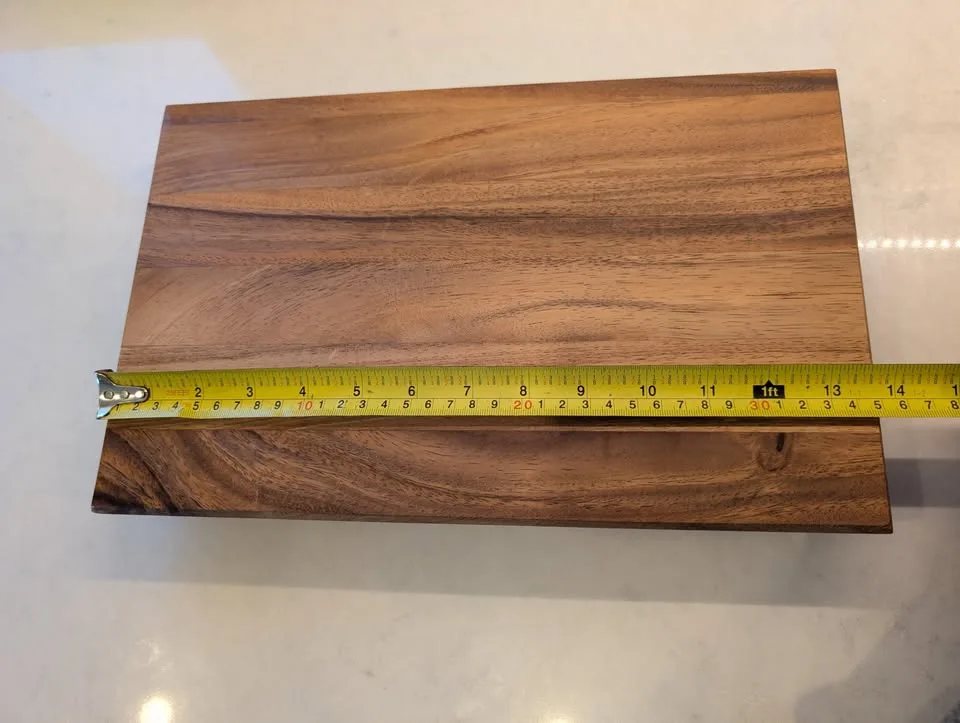 Love Wood Wooden Houseware Footed Acacia Wood Decorative Board image indicator(8)