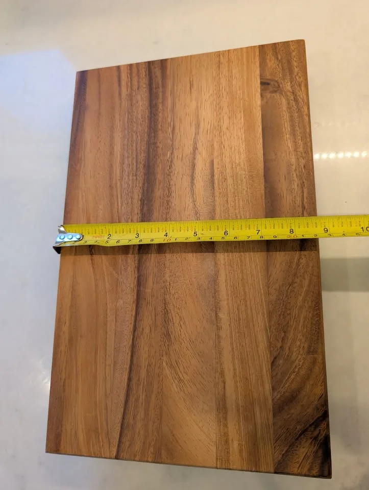 Love Wood Wooden Houseware Footed Acacia Wood Decorative Board image indicator(9)