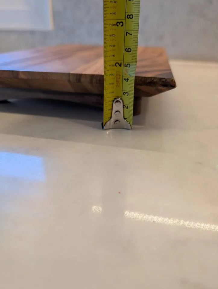 Love Wood Wooden Houseware Footed Acacia Wood Decorative Board image indicator(10)