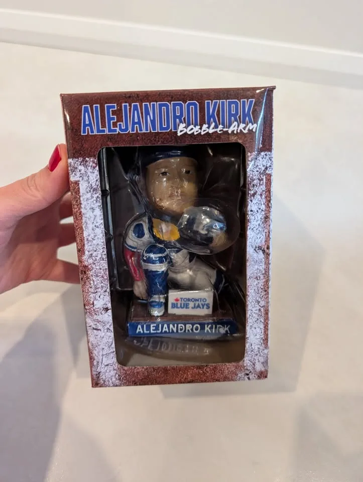 2025 Toronto Blue Jays Alejandro Kirk Bobblehead image indicator(2)