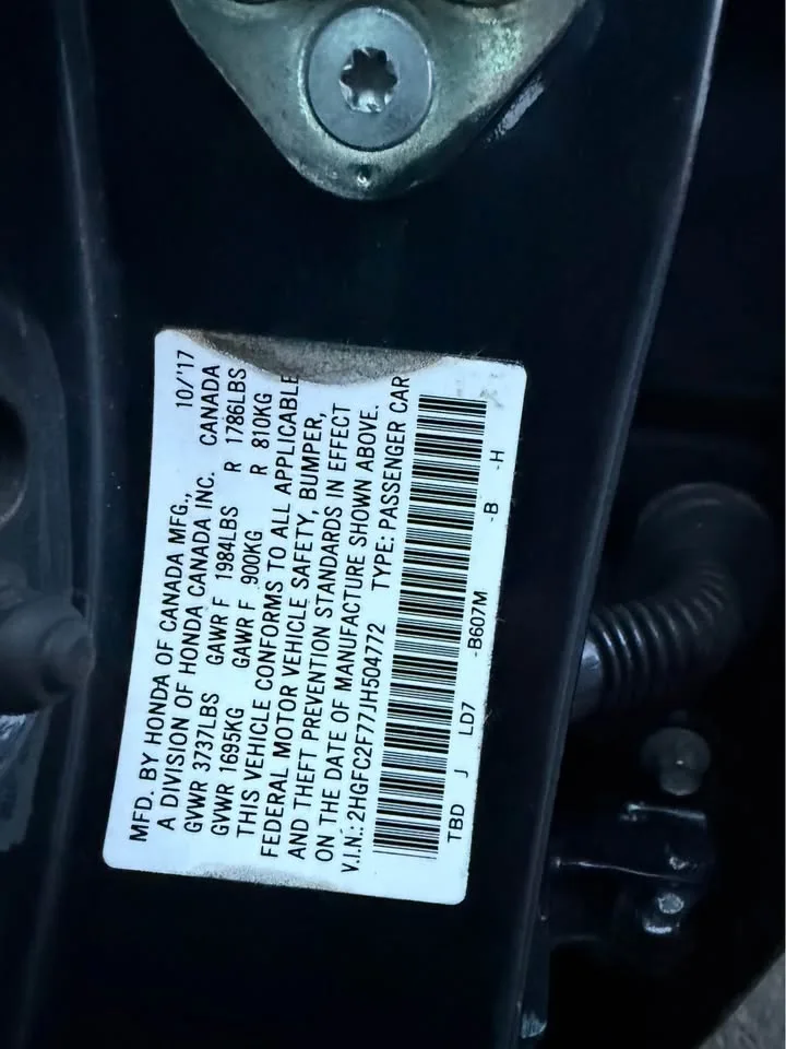 2018 Honda Civic · EX Sedan 4D image indicator(10)