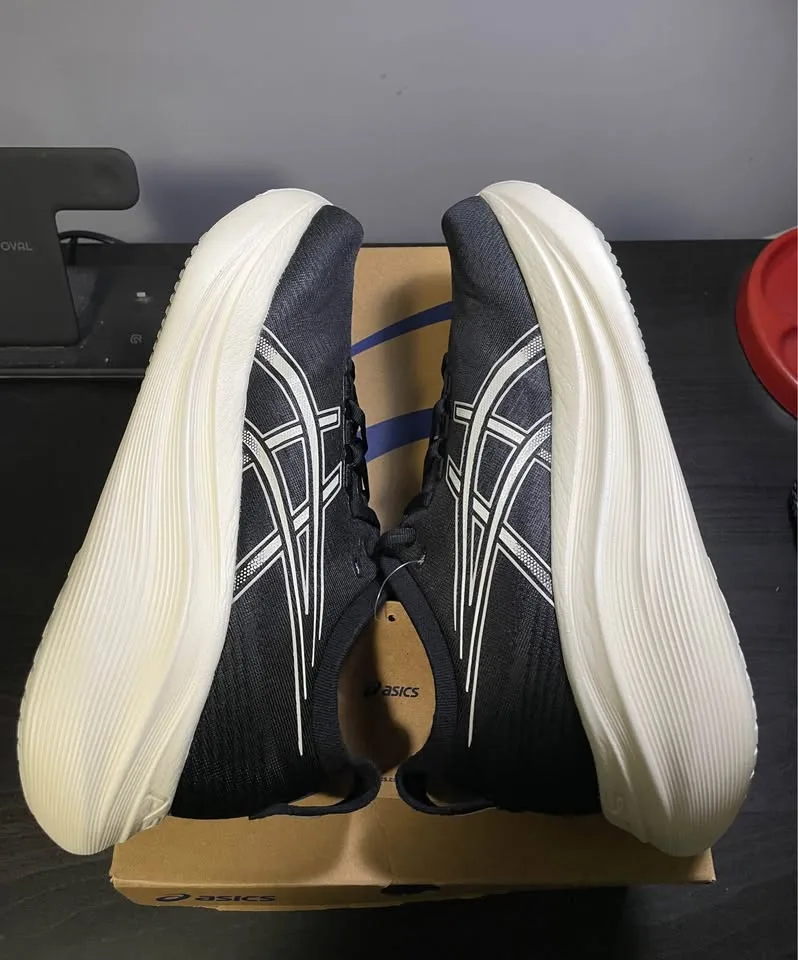 Men’s Asics Gel-Nimbus 27 Black / Lake Grey (US 9, Euro 42.5) image indicator(6)