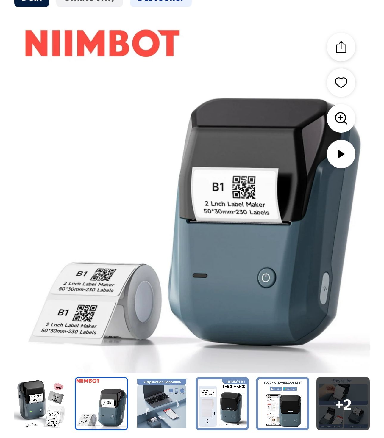 NIIMBOT Label Printer