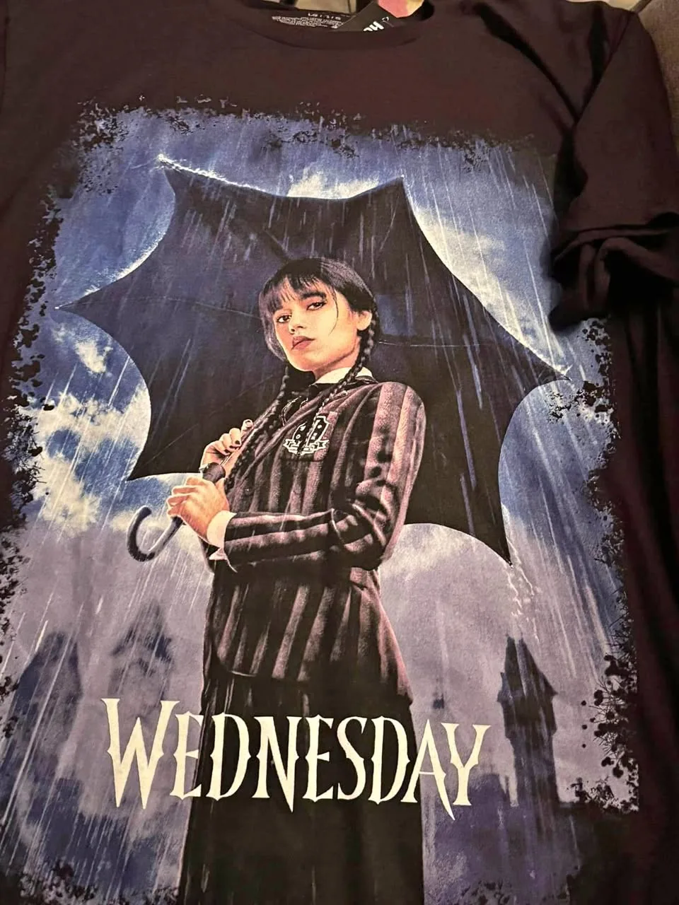 Wednesday Shirt Size L Hot Topic NWT