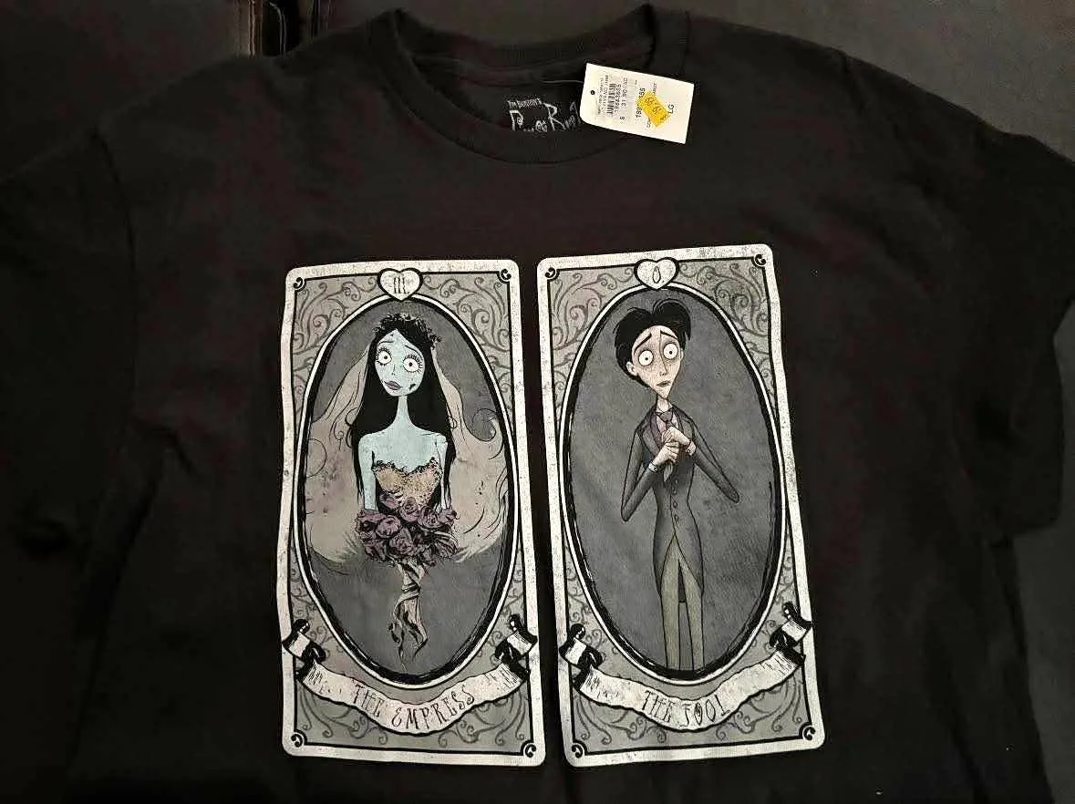 Corpse Bride Tshirt Hot Topic Adult L NWT