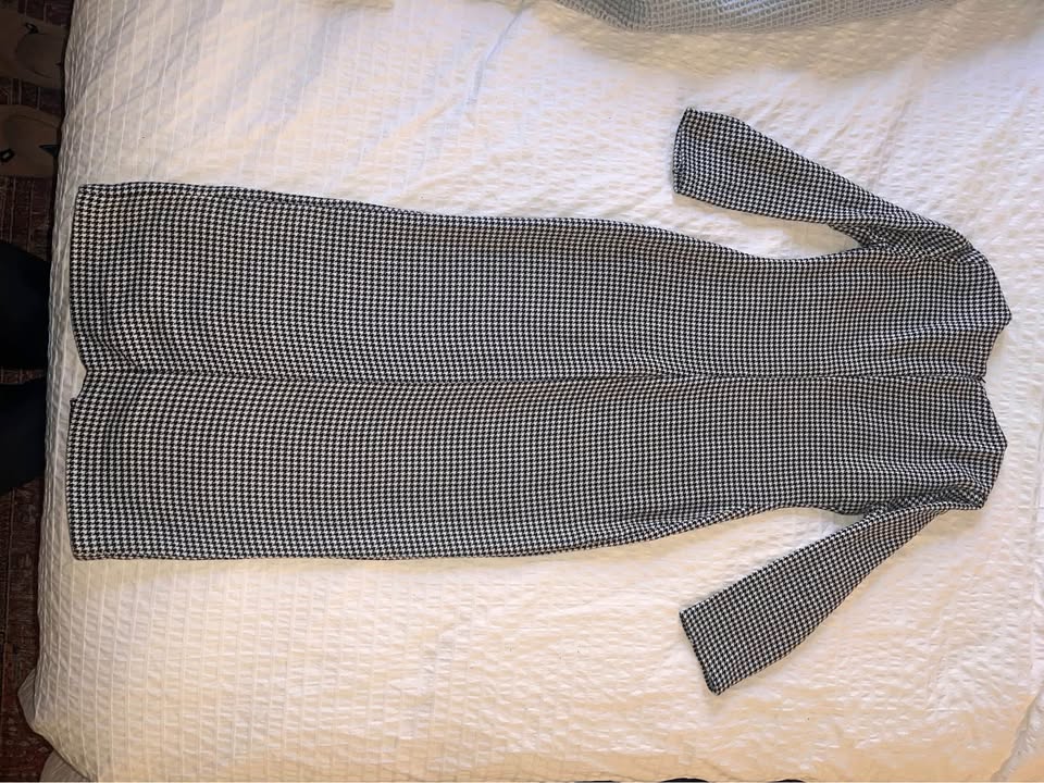 Zara houndstooth dress never worn - photo 2