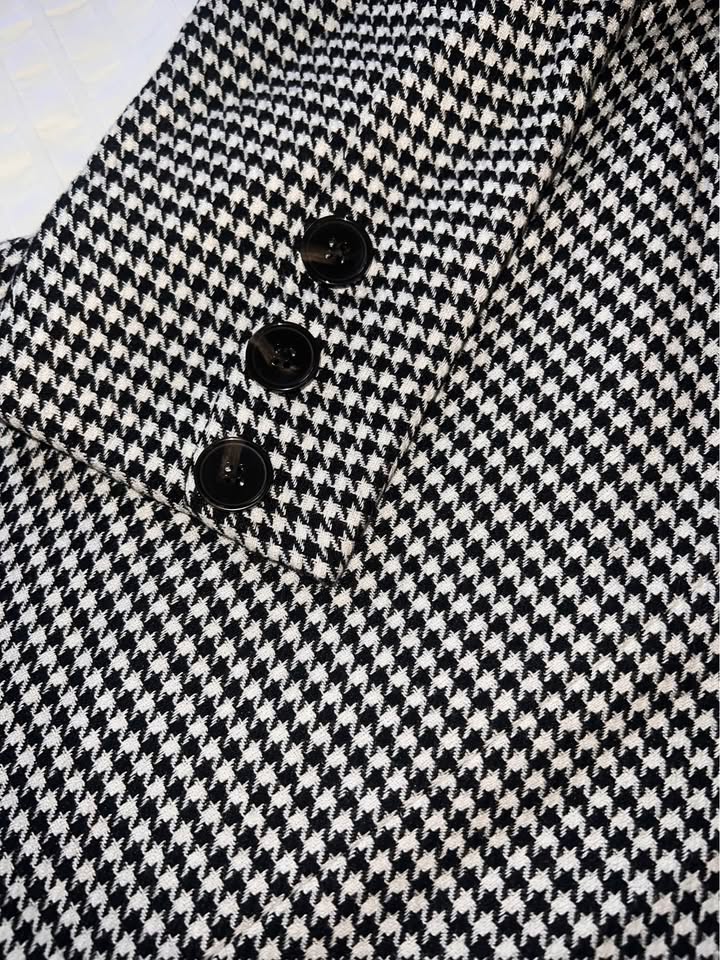Zara houndstooth dress never worn - photo 3