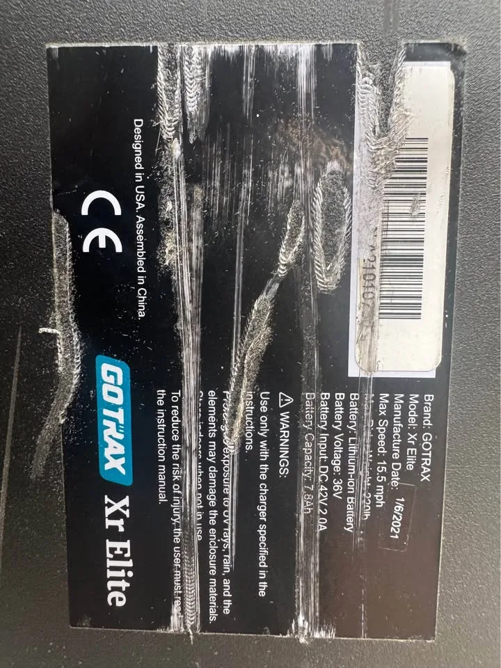 Go Trax Electric Scooter image indicator(3)