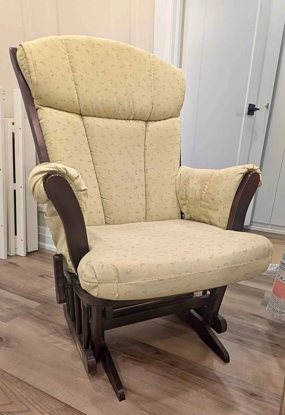Nursery Rocking Chair / Glider with Cushions