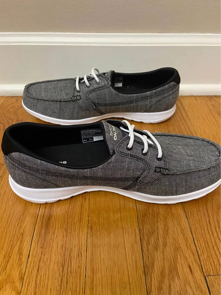 Women's Skechers GOwalk Lite Isla Boat Shoes, size 8.5, New! image indicator(6)
