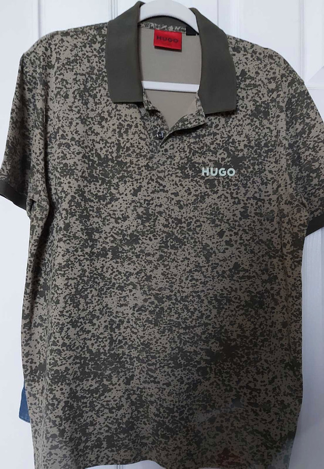Authentic Hugo Boss Men's Polo Shirt. Mint. Size L