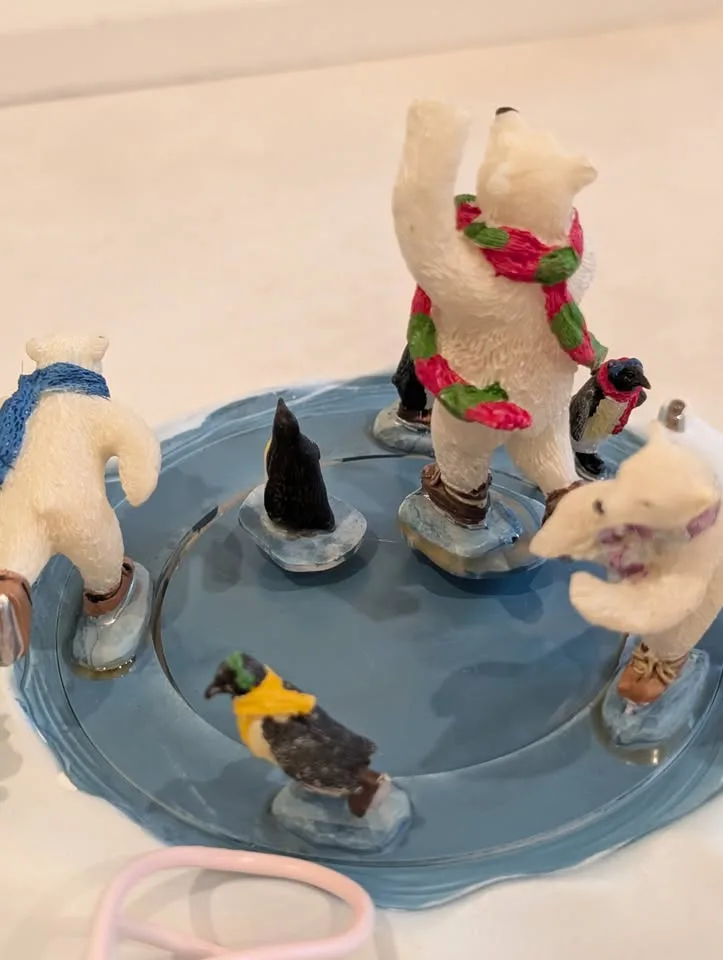 Lemax North Pole Skaters Table Accent image indicator(10)