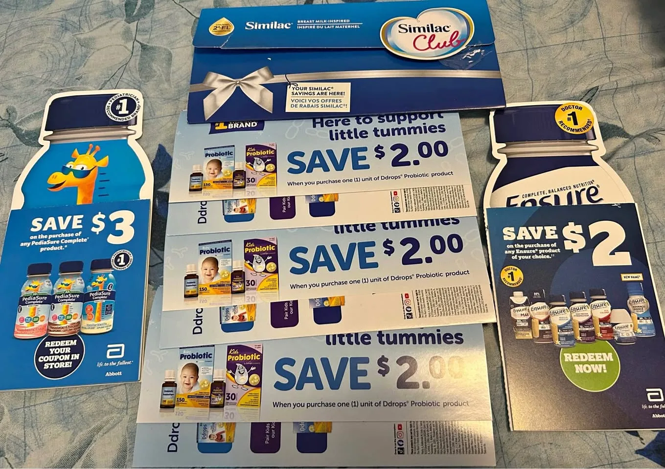 Multiple coupons DDrops, Similac and more thumbnail