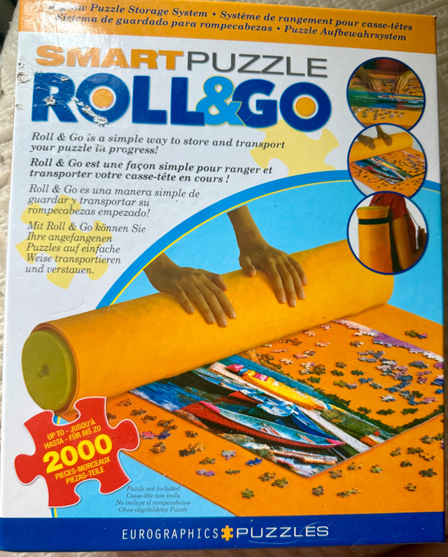 EuroGraphics Smart Puzzle Roll&Go Jigsaw Puzzle Storage System