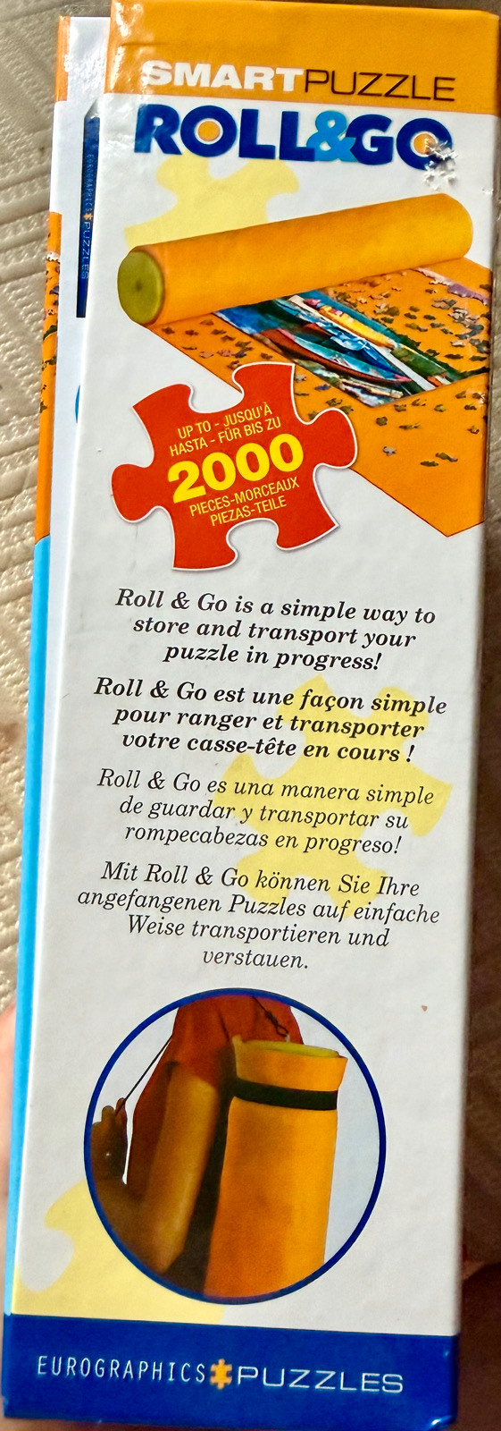 EuroGraphics Smart Puzzle Roll&Go Jigsaw Puzzle Storage System - photo 4