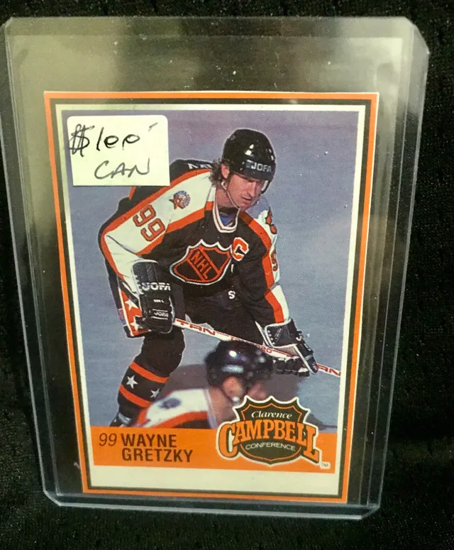 1990-91 Jello Handcut Wayne Gretzky #66 Los Angeles Kings NHL thumbnail