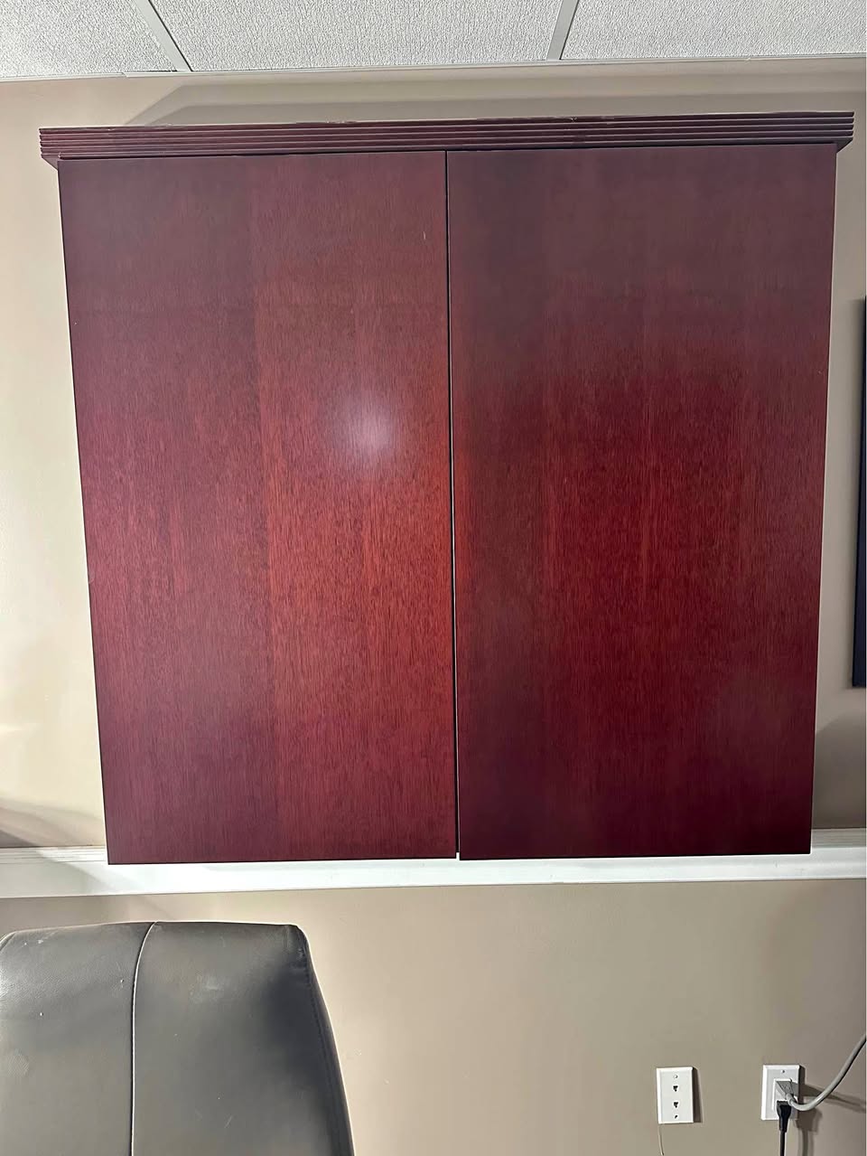 Executive Office Cherry Wood Whiteboard