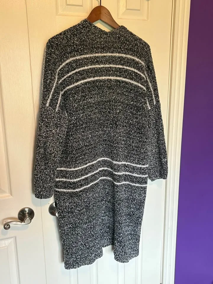Essue Long Grey Cardigan image indicator(3)