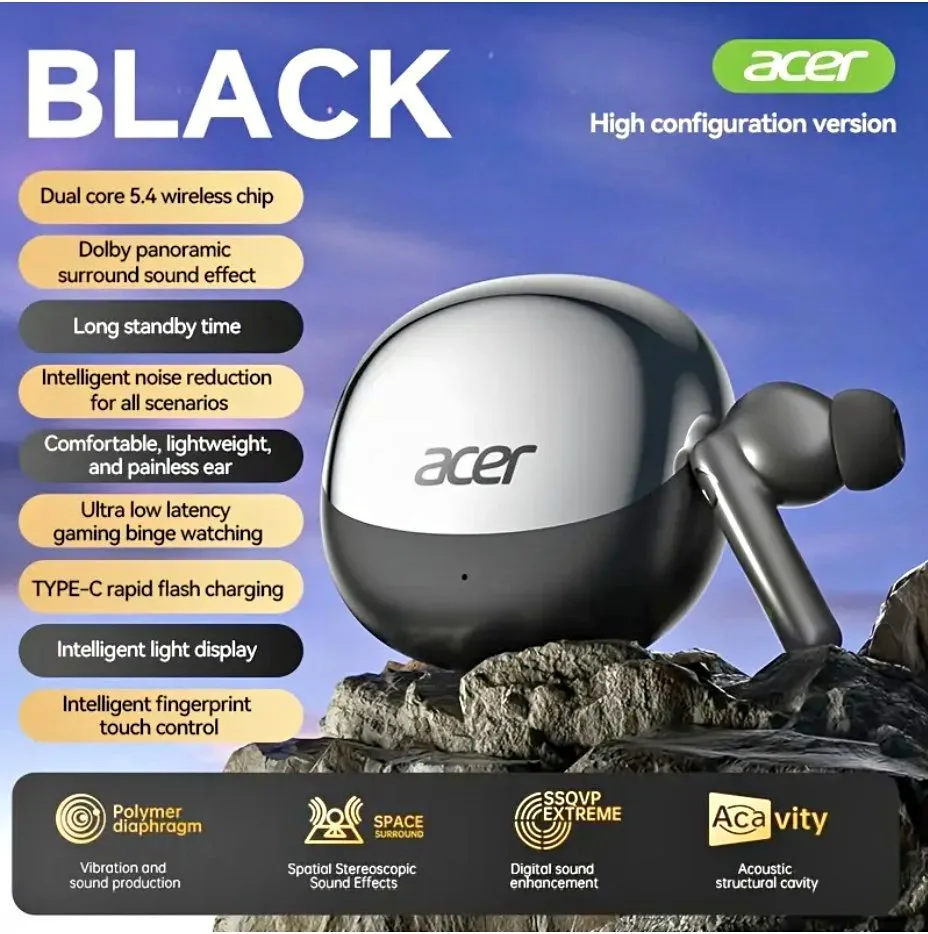Acer OHR546 Black thumbnail