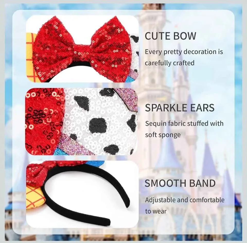 Toy Story Mickey Minnie Ears Headband image indicator(5)