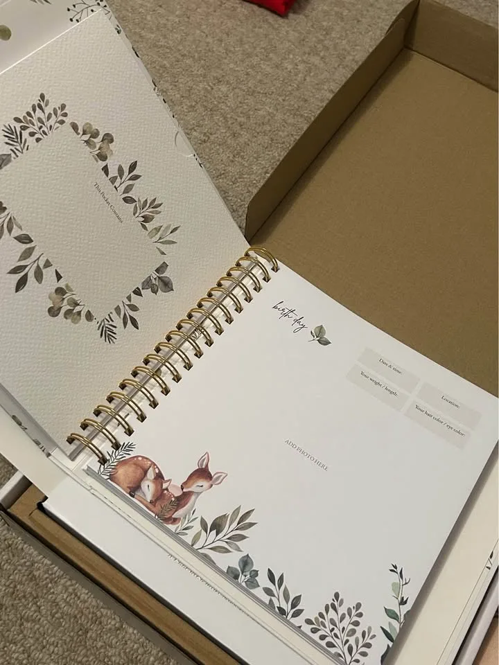 Baby Shower Gift, Baby’s First 5 Years. image indicator(5)