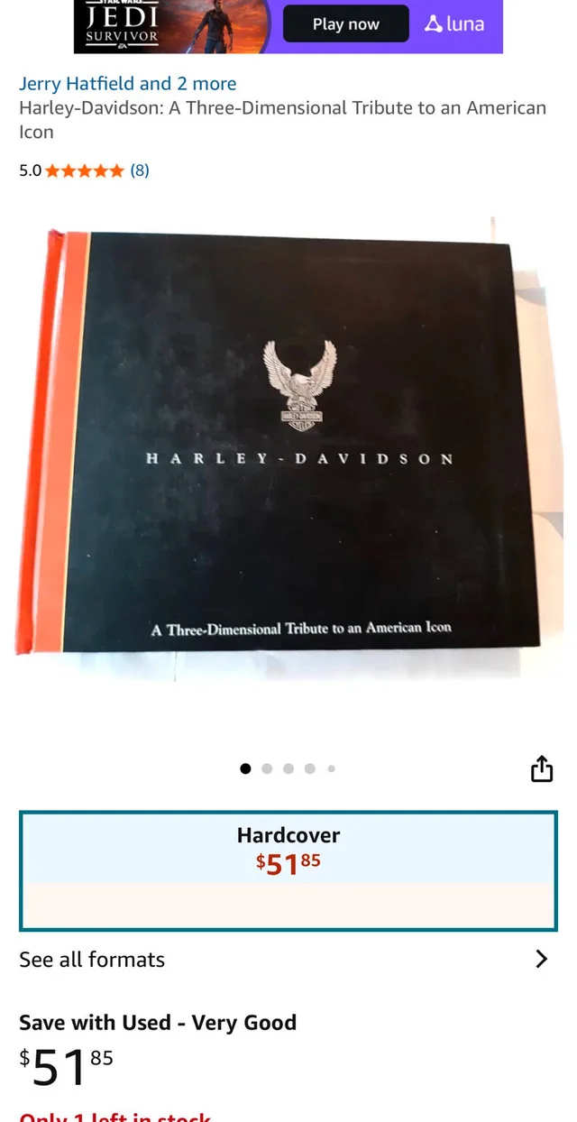 Harley-Davidson 3D Pop Up Book image indicator(4)