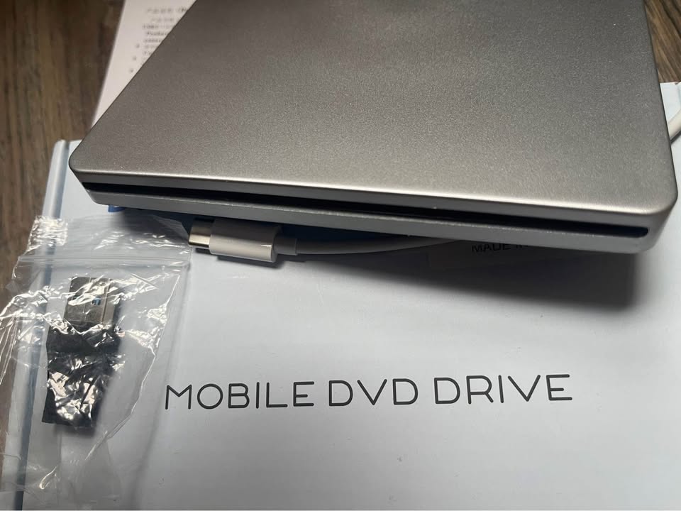 PORTABLE DVD CD DRIVER WRITER PLAYER - photo 2